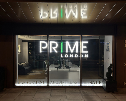 PrimeLondonSignNight
