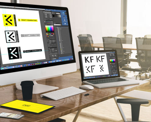 KraftFoundationLogoDevelopment KraftFoundationLogoDevelopment