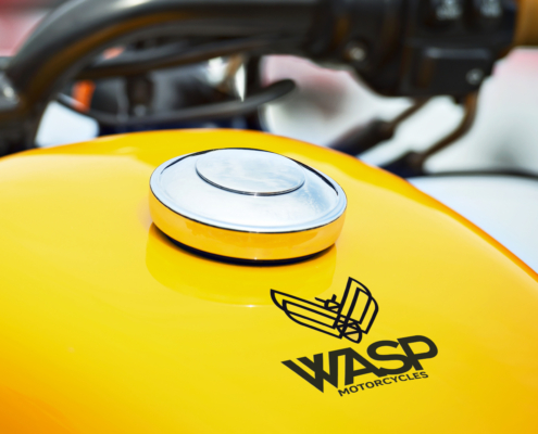WaspMotorcycleGasTankLogo